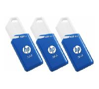 USB 3.1 HP 32GB X755W Pack DE 3 Azul