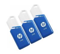 PNY Pendrive X755W 64 GB USB 3.2 Gen 1 Pack de 3 Azul y Blanco