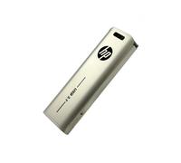 Memoria USB 3.1 HP x796w 64GB, diseño Push and Pull, Acabado metálico