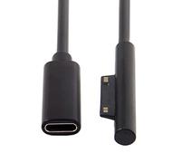 USB 3.1 Tipo C USB-C DC 12-15V a Surface Pro3 Pro4 Pro5 Pro6 Cable de Carga de Libros