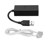 USB 56K Dialo Externo Módem de Datos de fax Enchufe de Alta Velocidad y reproducción de módem de fax portátiles de computadora con transmisión Estable para s 10 8 7 Vista XP y