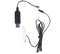 USB a AA Battery Eliminator Cable Replace 1-4 x 1,5 V AA Battery for Beard Trimmer Toothbrush Make-up Mirror Gameboy