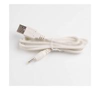 USB A Corriente Continua El cañón de Enchufe de alimentación se Convierte a 2.5 * 0.7 mmmm/DC 2.5x0.7 Nieve de Forma Oscura del ángulo Recto con Cable del Conector de cordón (Size : 1M, Color : Beige