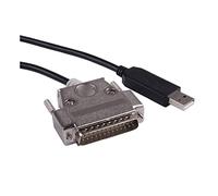 USB a Rs232 25 Alfiler DB25 Cable de adaptador serial conector masculino C-N-C Controla el cable de programación Com-Patib C-232R US-232R