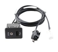 usb adaptador para coche Compatible Con Nissan Para NV 370Z 2014 2015 2016 2017 2018 2019 Para Xterra 2014 2015 Adaptador Montaje Empotrado Tablero Enchufe USB 8 Pines Automóvil 795405004