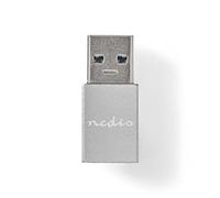 USB Adapter | USB 3.2 Gen 1 | USB-A Male | USB-CT Female | 5 Gbps | Nickel Plated | Black | Box