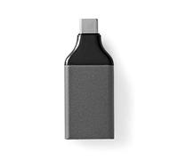 USB Adapter | USB 3.2 Gen 1 | USB-CT Male | DisplayPort Female | Nickel Plated | Black/Grey | Envelope
