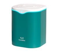 USB Air Humidifier - 2L Capacity Cool Mist Humidifier, Bedroom-Specific Air Purifier with Gentle Night Light, Room Humidifiers Compact and Portable, Restful Sleep Plant Health Office Bedroom Nursery