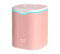 USB Air Humidifier - 2L Capacity Cool Mist Humidifier, Bedroom-Specific Air Purifier with Gentle Night Light, Room Humidifiers Compact and Portable, Restful Sleep Plant Health Office Bedroom Nursery