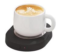 USB Beverage Warmer - Heating Coffee Coaster, Safety Auto Shut Off, Compact Desk Accessory | Adecuado para mantener la temperatura del té café Milk Hot Drinks Home Office Desk Dining Workspaces
