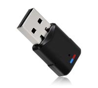 USB Bluetooth 5.3 Adaptador para PS4/PS5/PC/Switch, Adaptador Bluetooth 5.3 Receptor Transmisor De Audio USB 3 Mbit/S Baja Latencia, Plug and Play para Macos/Windows/Altavoces/Auriculares