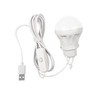 USB Bulb with On-Off 5V, Tent Light Bulbs, 5V LED Lantern Hanging Lamp for Home, Outdoor Camping, Indoor Garage, Fishing, 1.97x2.99 inches Portable Warehouse Lighting