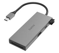 Usb-C 6 Función Multipuerto Hub con Tarjeta Lector 2x Usb-A Digital A/V Cable