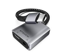 USB C a Conector de 3,5 mm y Adaptador de Cargador,Stouchi 2-1 USB Tipo C a Adaptador de AUD io para Auriculares,30W DAC de Alta Resolución,Compatible con Samsung Galaxy S21 S20,Pad Pro Mini6,Pixel 6