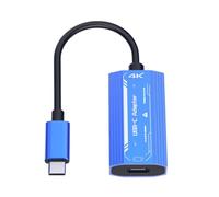 USB C Adapter, Smartphone Charger, Fast Charging Aluminum Alloy Compact Portable Easy Setup Lightweight Quick Connect, Charging Source Device for Mobile Gadgets Travel, 8.66x0.94x0.39Inches, Blue