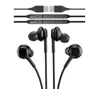 USB C - Auriculares con cable (lote de 2) tipo C Jack Jack Jack auriculares Gaming Earphones Sport Audio Auriculares con cable kit de mano libre para Samsung Xiaomi Redmi