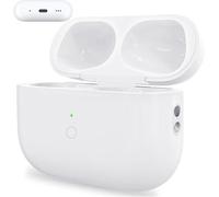 USB-C Carcasa de Carga inalámbrica Compatible con Air Pod Pro 1 y Pro 2, Reemplazo Original Type-C Wireless Charging Case con Botón de Sincronización Bluetoo