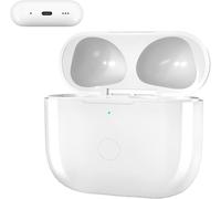 USB-C Carcasa de Carga inalámbrica para Air Pod Pro 1 y Pro 2, Reemplazo Original Type-C Wireless Charging Case con Botón de Sincronización Bluetooth (Y029)