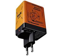 USB C Charger Block | Double-Port Fast Charger Adapter | Retractable Multiple Outlet for Laptop Devices Phone Computer Travel Home Car