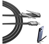 USB C Cord - Rapid Power Supply, Nylon Plated Line,Secret Desktop Support | Camouflaged Cradle Base, Bedroom Lounge work place Streaming Videos Everyday Tasks Lessons Utility Tooling Equipment Device