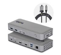 StarTech Docking Station USB-C de 2 Monitores HDMI - 4K 60Hz - Red Ethernet de 1Gbps - Dock Multipantalla - PD de 100W