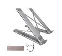 USB C Docking Station - 8 In 1 Hub, Computer Laptop Holder, High Speed Data Transfer, Foldable Desk Stand with USB Ports | Convenient Workstation Tool For Office Home Desk Laptop Work Setup