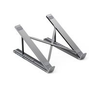 USB C Hub Laptop Stand - 8 In 1 Adjustable Cooling Docking Station with Card Slots | Port Laptop Holder with Heat Dissipation, Portable Ergonomic Notebook Stand For Business Office Study