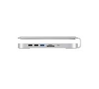 USB C Hub with Hard Drive Enclosure Type C Docking Station NVME M.2 SSD Case 4K M1 M2 for / Studio A