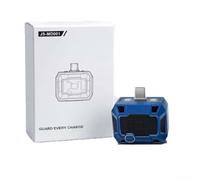 USB-C Ladegerät 140W PD Schnellladegerät mit Auto-Disconnect für Laptop Uhr Handy Gaming Kompakt Silber Blau (Plata)