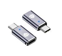 USB C Li-HT-ing admite 35W PD, 2 Lig-HT-ing a USB - c, Compatible con la Serie Phone 15 / S-amsung y Otros Dispositivos c, para Carga rápida/transmisión de Datos, Azul