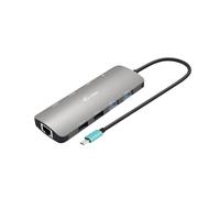 USB-C METAL NANO 2X HDMI DOCKING STATION + PD 10 0W