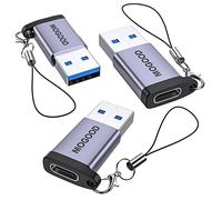 USB C Mujer a USB Un Adaptador Masculino Tipo C Conector de Cargador para Apple Magsafe Watch Tipo C Convertidor de alimentación de Cable de Cargador Compatible con iPhone 14 iWatch AirPods CarPlay