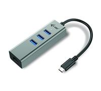 StarTech.com - Adaptador Multipuertos USB-C para Portátiles - Docking Station USB Tipo C DVI GbE con Hub Concentrador USB 3.0