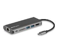 StarTech Docking Station DKT30CSDHPD – USB-C, HDMI, Ethernet, lector SD, PD, 6 en 1