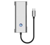 USB C Port Hub - Splitter de la estación del adaptador multipuerto | Diseño del dispositivo de transmisión de datos, escenario de uso profesional de empleados, configuración de aprendizaje de tecnolog