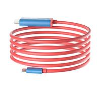 USB C Portable game console TV Adapter, 100W High Speed Portable Portable game console with 2 Durable Accessories Length Approx 2m 4K at 144Hz Fit for Converter 2 2017 Oled (Red and blue)