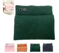 USB-C Rechargeable Hand Warmer, Fast Heating & Portable Pocket Warmer, Skin-Friendly Soft Touch for Winter, Outdoor Activitie, Camping, Office, and Travel (Green)