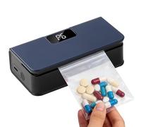 USB-C Rechargeable Mini Bag Seal Adjustable Heat Sealder, 4.92x1.57x2.48 Inch 6 Heat Levels, Portable Magnetic Food Closer, Snack with Digital Display, Kitchen Gadget for Fridge and Travel