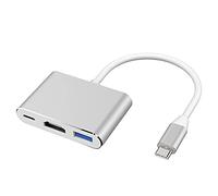 USB-C to HDMI 3 in 1 Cable Converter USB 3.1 Type C to HDMI 4K Adapter Cable Monitor