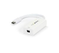 StarTech.com Adaptador USB C a Mini DisplayPort - 4K 60Hz - Blanco - Adaptador USB 3.1 Tipo C a Mini DP - Versión Mejorada es CDP2MDPEC