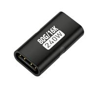 Usb C to Usb C Adapter - 240w Connector Extender, Durable High Performance, Ensures Stable Connection Data Transfer | Portable Ideal For Computers Laptops Office Presentations Travel Home Setup