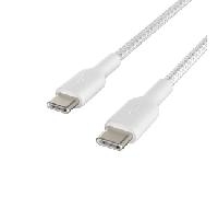USB-C to USB-C Cable Braided 1M White CAB004BT1MWH