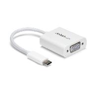 usb-c to vga adapter - white