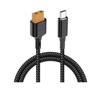 USB C to XT60 Adapter XT60 to Type C Charging Cable PD 100W 20V/5A for ToolkitRC SC100 M7 M6 M6D M8S Charger A