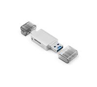 USB-C Type C - USB 2.0 to NM Nano TF - SD Memory Card Reader for Mobile Phone, Amplifier, and Laptop