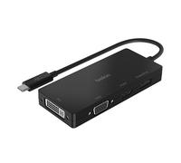 Belkin AVC003BTBK base para portátil y replicador de puertos Alámbrico USB 3.2 Gen 1 (3.1 Gen 1) Type-C Negro