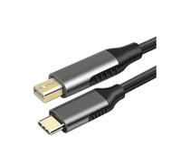 Usb Cable Type C 1.8 To Mini Displayport Dp 4k 60hz, 3.1 M, Compatible Display Port Adapter with Thunderbolt 3 for Macbook