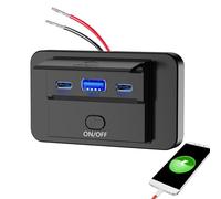 USB Car Charger - Intelligent Charging Adapter for Vehicles | Compact Automotive USB Port with Smart Recognition, Fast Charge Smartphones Tablets RV Trucks Sedans Pickups for On The Go Power