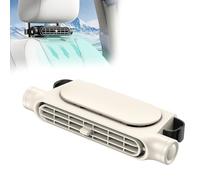 Usb Car Cooling Fans For Backseat,Car Seat Cooling Fan, 2025 new USB summer cooling car seat fan, Air Circulation For All Vehicle Jeep Van Truck, plugged in (Beige A)