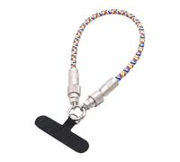 USB Charging Cable Lanyard - 60W High Speed Charger Rope | Durable USB C Mobile Strap with Key Ring Attachment for Travel, Work, Office, Outdoor, Backpack, Luggage, Wallet, Card Holder, Phone Charging